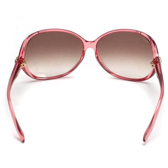 Gucci Women\'s Red Plastic Oversized Tinted Sunglasses main image 11